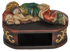 Sleeping St. Joseph With Shelf Base